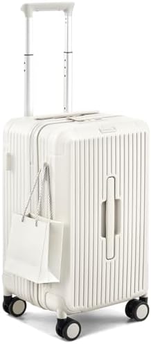 20 Inch Carry On Luggage in White