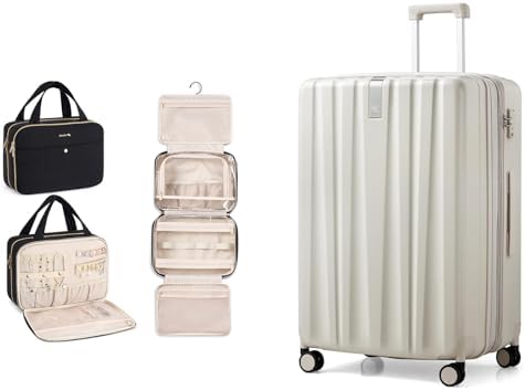29 Inch Expandable Checked Luggage Lightweight PC Hard Shell