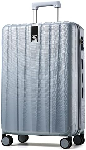 29 Inch Luggage Suitcases With Spinner Wheels Lightweight PC in Grey