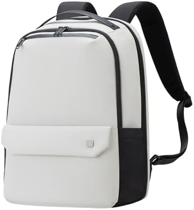 Carry on Backpack Travel Laptop Backpack for Men Women in Salt White