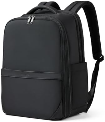 Expandable Travel Backpack 16 Inch in Black
