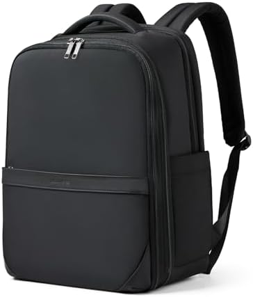 Expandable Travel Backpack 17 Inch in Black