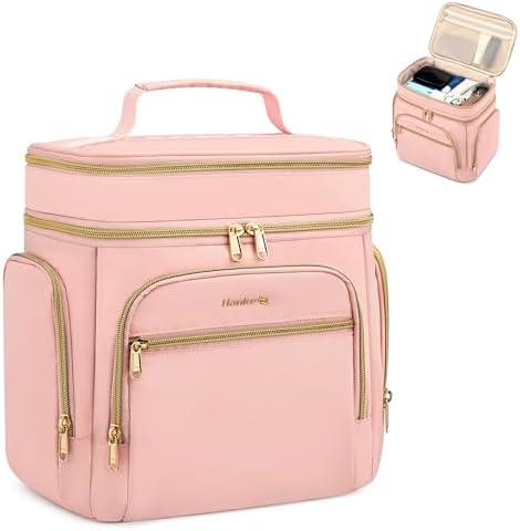 Large Toiletry Bag for Women Travel in Pink