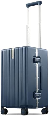 Premium 20 Inch Zipperless Carry-On Luggage in Abyssal Blue