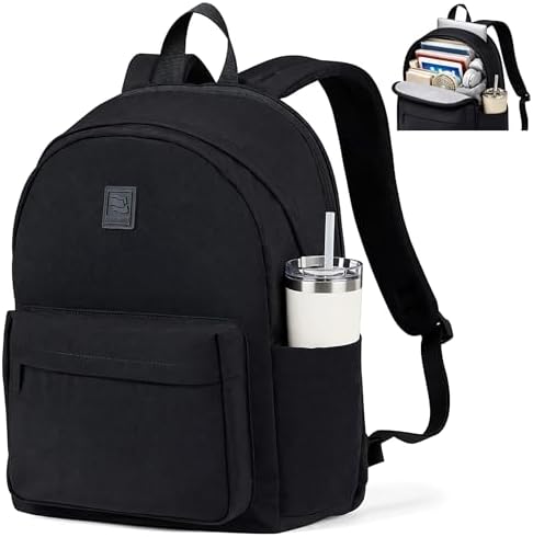 Travel Backpack for Women Men in Black