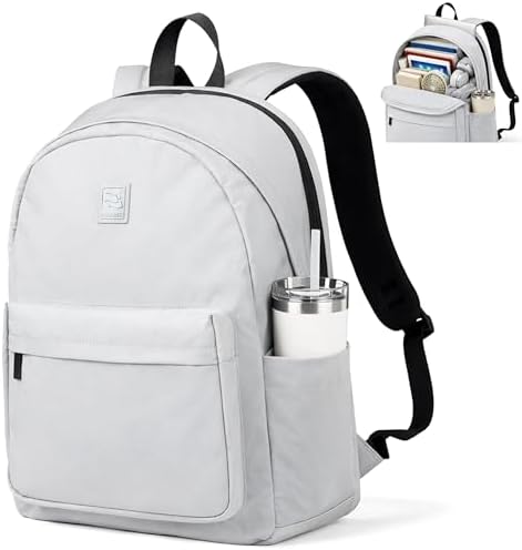 Travel Backpack for Women Men in Grey