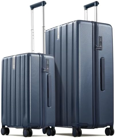Upgraded Elite 2 Piece Luggage Set in Abyssal Blue